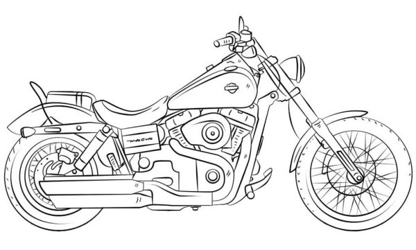 Мотоцикл «Харлей»