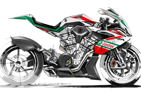 Поп арт мотоцикл