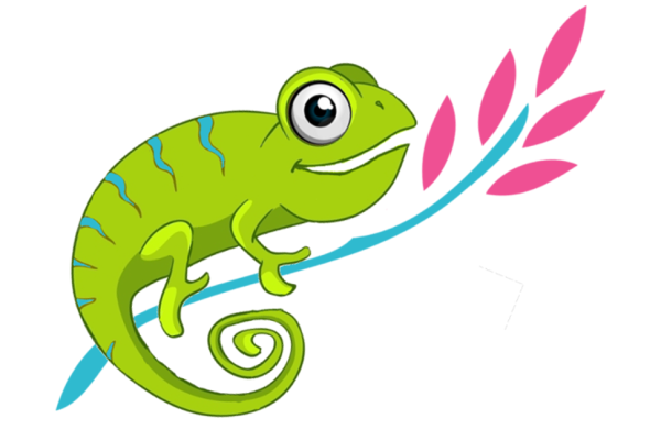 Хамелеон раскраска для детей