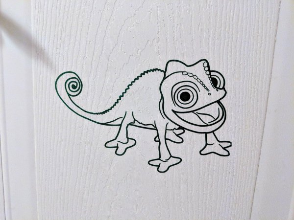 Хамелеон зеленый