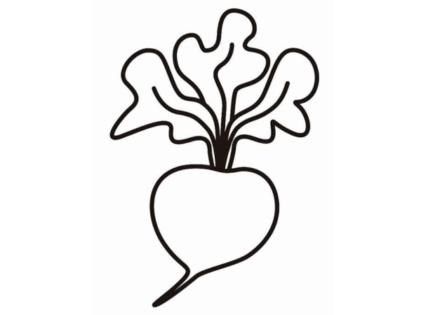 Овощи трафареты для детей