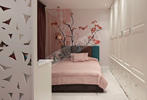 Обои в маленькую комнату