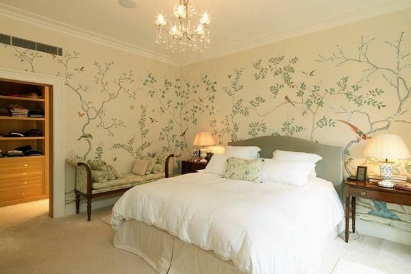 Комбинирование обоев в маленькой комнате