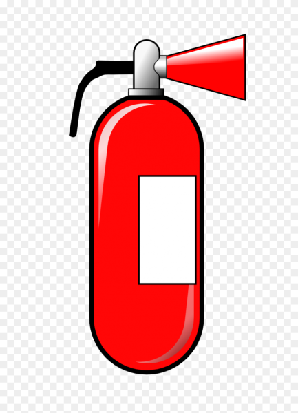 Углекислотный огнетушитель вектор