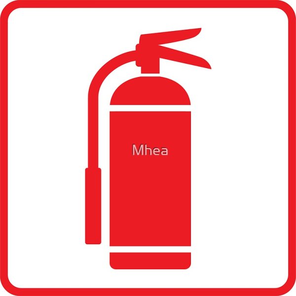 Значок огнетушителя