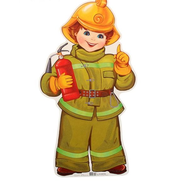 Клипарт пожарный на прозрачном фоне