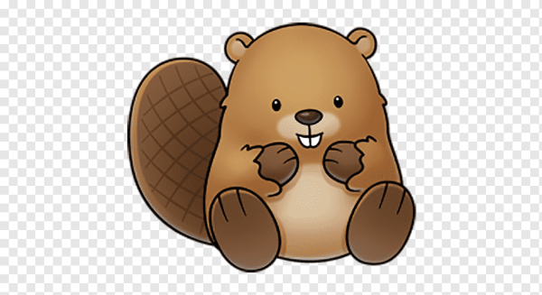 Бобрик мультяшный