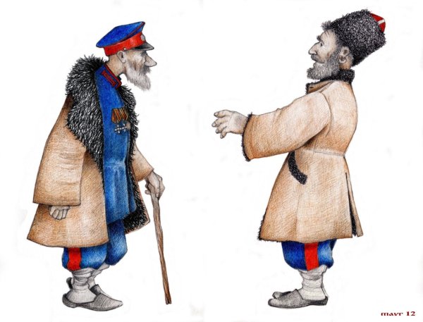 Рисунок на кубанскую тему