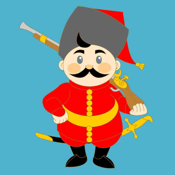 Русский народный танец раскраска