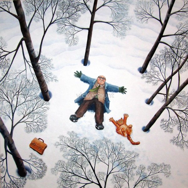 Зимние радости иллюстрации