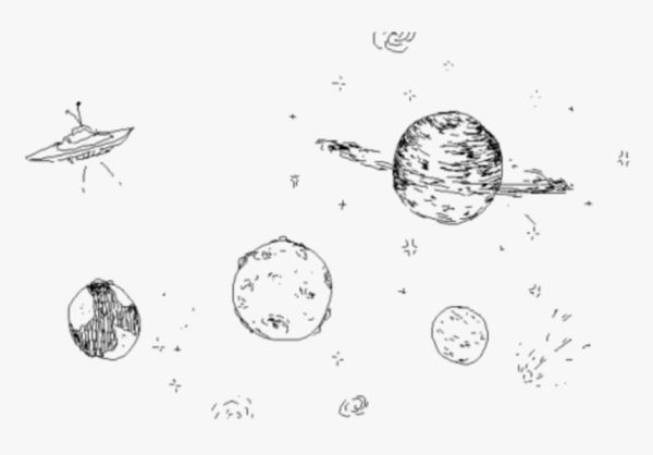 Маленькие планетки рисунки