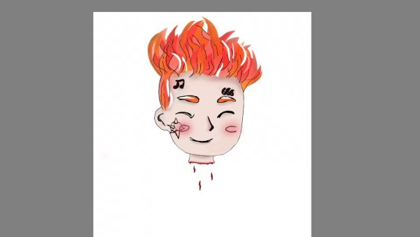 Рисунок Икс Икс тентасьон