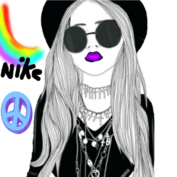 Рисунки для срисовки девушки