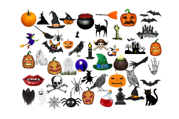 Наклейка для Хэллоуина