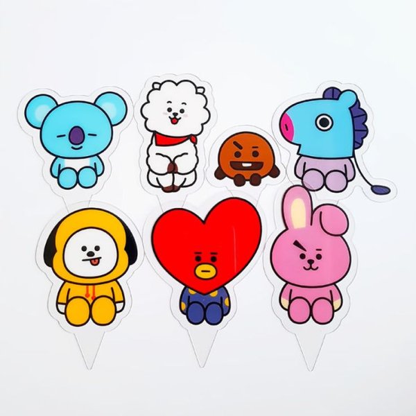 БТС И их персонажи bt21