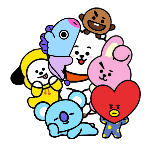 Персонажи БТС bt21 тата