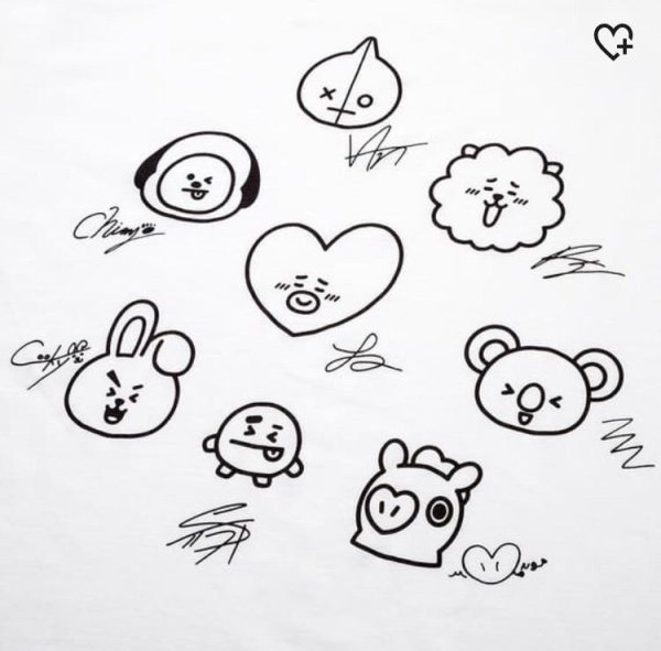 BTS персонажи bt21