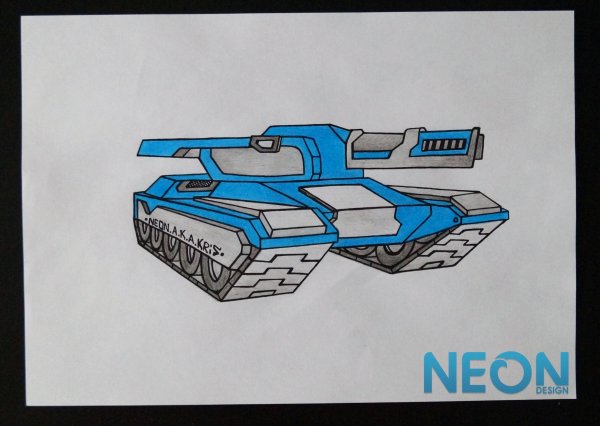 Рисунки танков онлайн