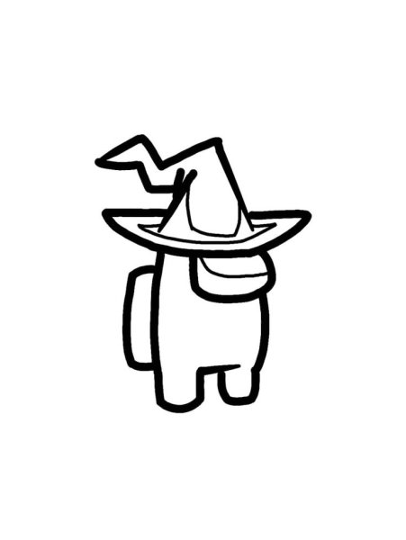 Амонг АС раскрашивать