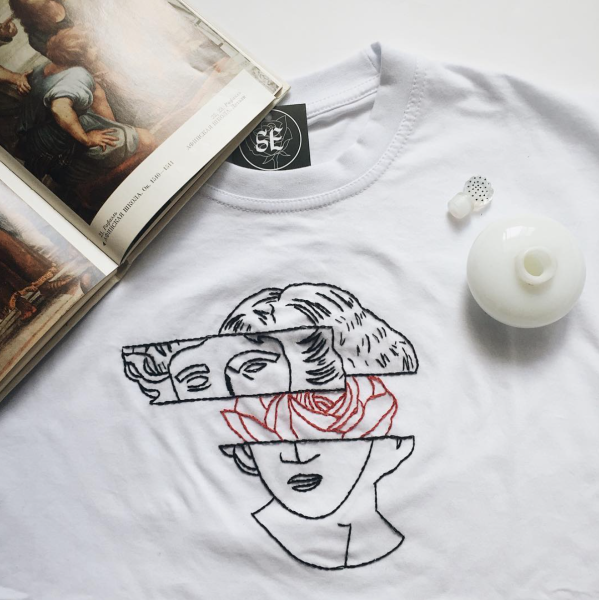 Орнамент на джинсах