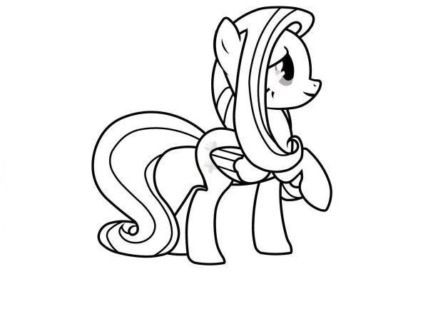 Мой маленький пони раскраска Старлайт
