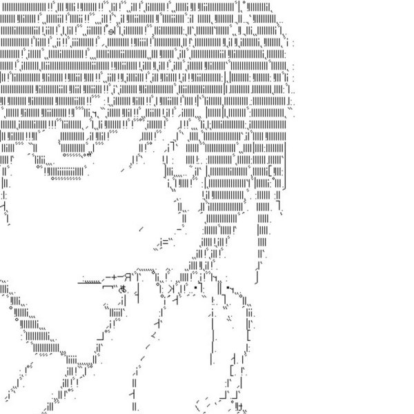 ASCII Art рисунки символами и знаками