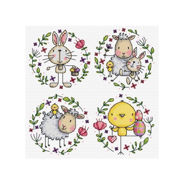 Вышивка крестом маленькие