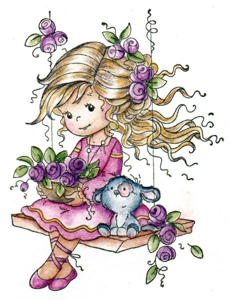 Куколки для скрапбукинга