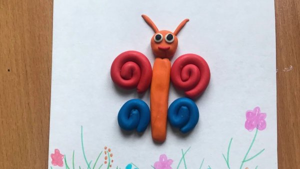 Пластилиновые необычные фигурки
