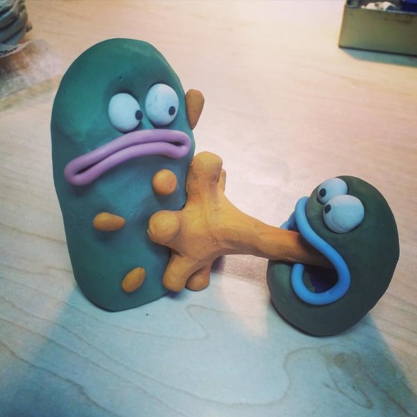 Панно из пластилина для детей