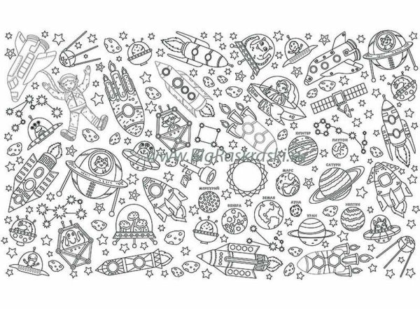 Много маленьких рисунков