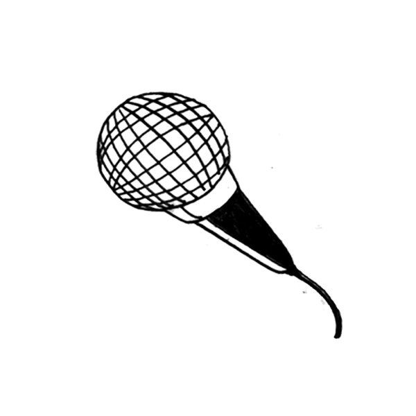 Микрофон рисунок