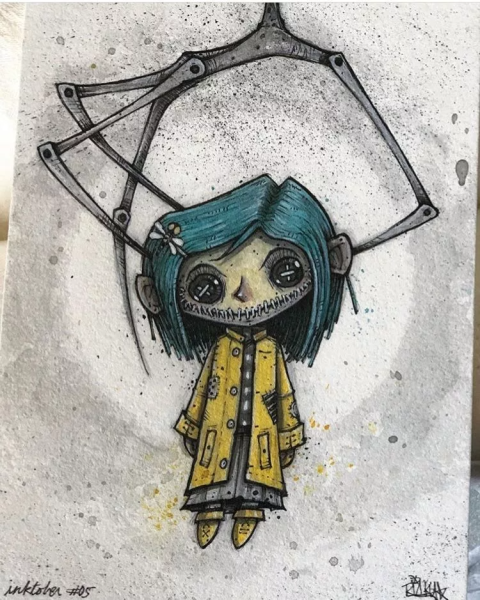 Маленькие страшные рисунки