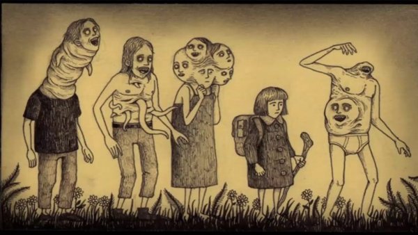 Страшные рисунки для срисовки