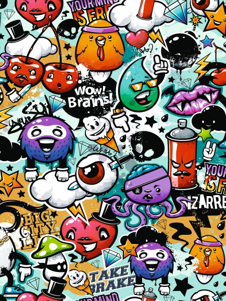 Заставки на телефон граффити