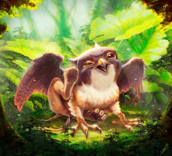 Грифон малыш