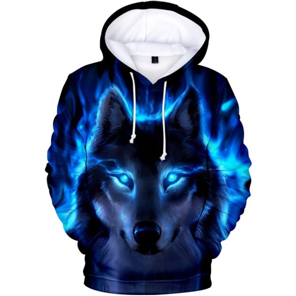 Мужская толстовка 3d Wolf XL