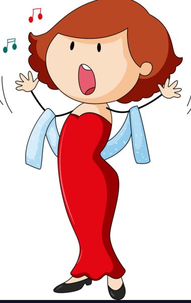 Певица мультяшная