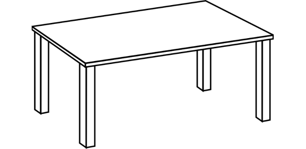 Стул раскраска для детей