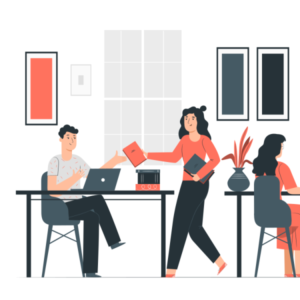 Офис иллюстрация