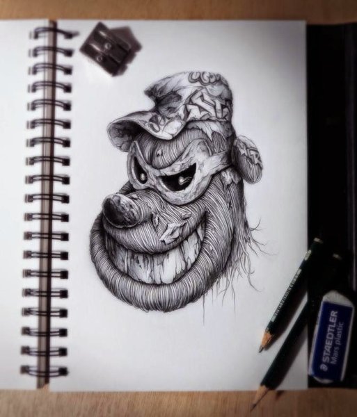 Керби Розанес скетчбук