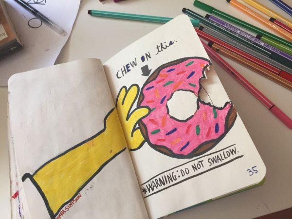 Скетчбук для рисования