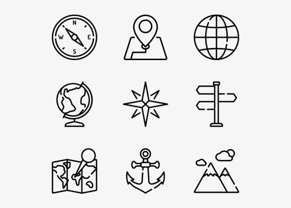 Пиктограмма география