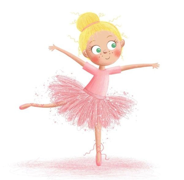 Девочка балерина рисунок