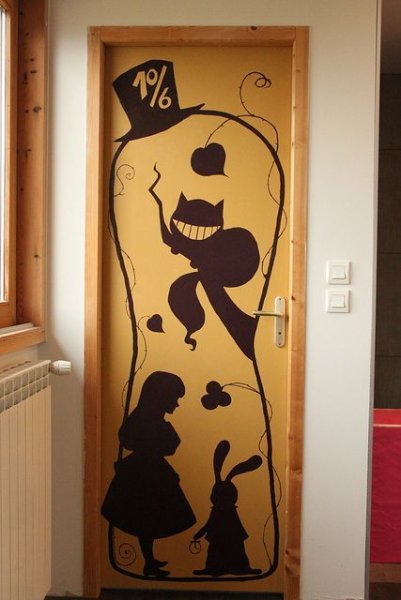 Дверь рисунок