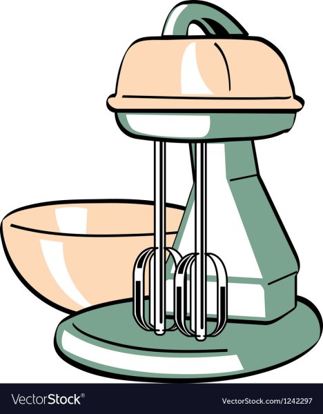 Миксер раскраска для детей