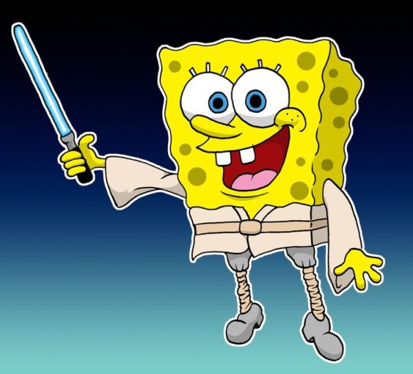 Губка Боб арт