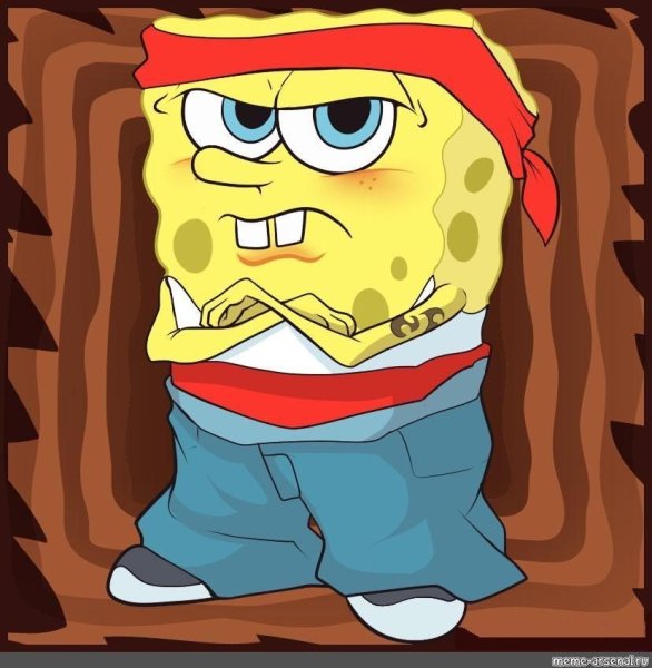 Раскраски губка Боб квадратные штаны
