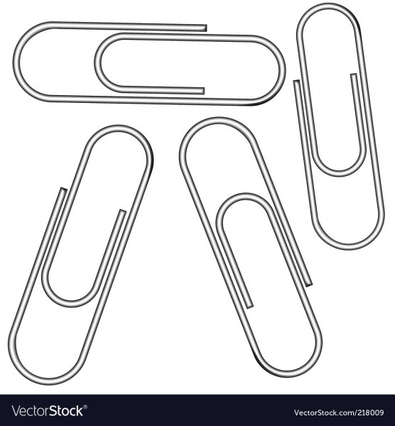 Скрепка раскраска