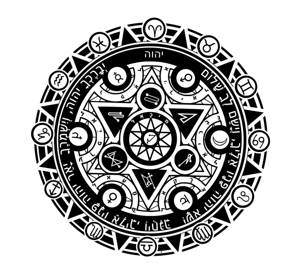 Магический круг магия сигилы